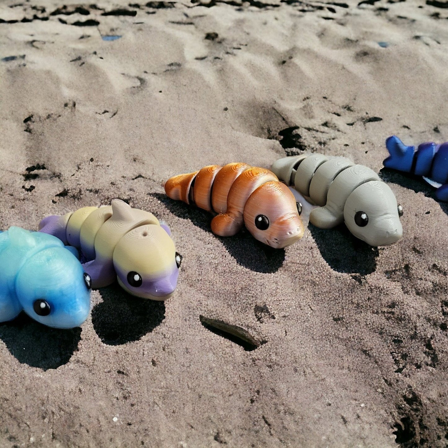 Beach Buddies Fun Pack - 3D Printed Beach-Themed Collectibles for Summer