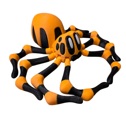 3D Printed Magnetic Spider Collectible for Halloween